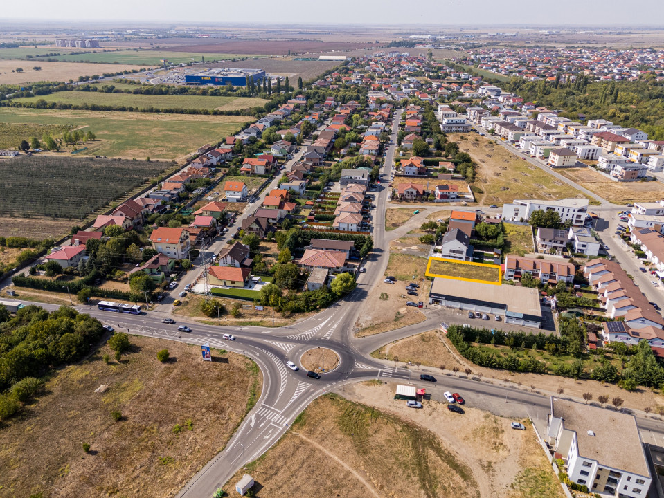 Teren constructie P+2 cu SAD la parter si apartamente la etaj, str Tristan Tzara