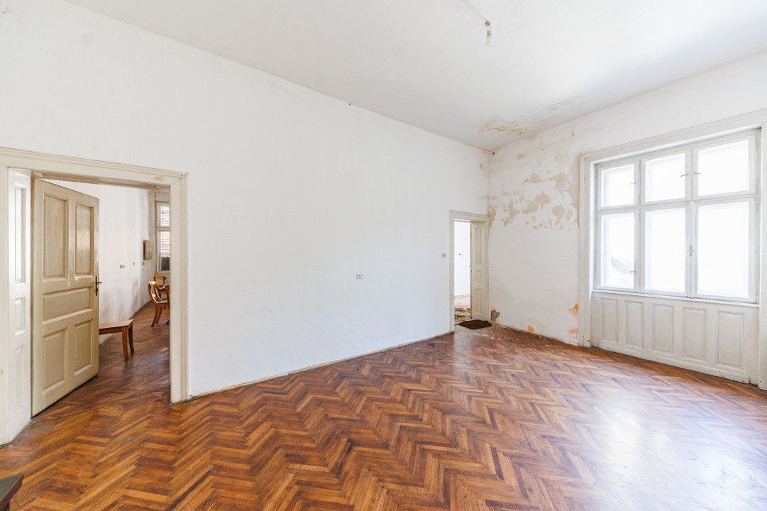 Zona istorică Traian–6 apartamente în imobil cu potențial, 621 mp, 759 mp teren