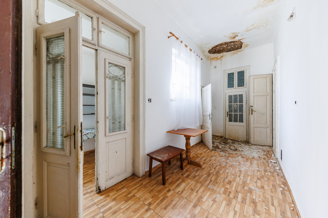 Zona istorică Traian–6 apartamente în imobil cu potențial, 621 mp, 759 mp teren