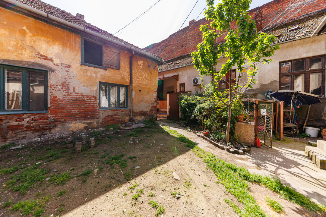 Zona istorică Traian–6 apartamente în imobil cu potențial, 621 mp, 759 mp teren