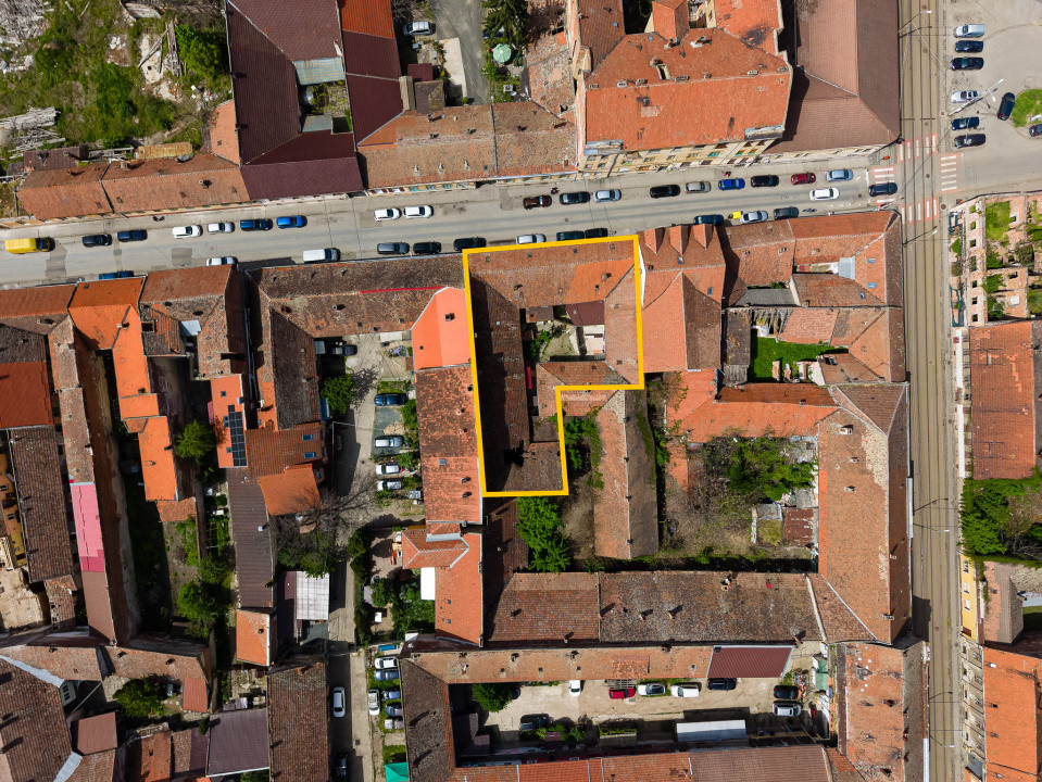 Zona istorică Traian–6 apartamente în imobil cu potențial, 621 mp, 759 mp teren