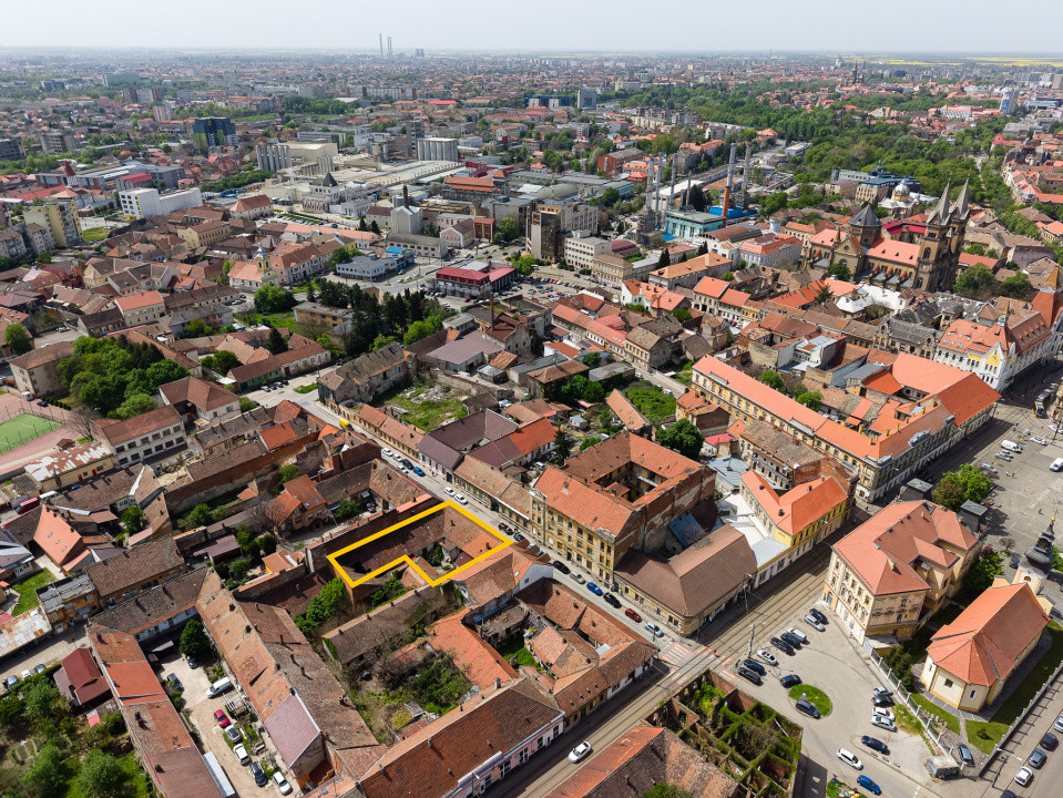 Zona istorică Traian–6 apartamente în imobil cu potențial, 621 mp, 759 mp teren