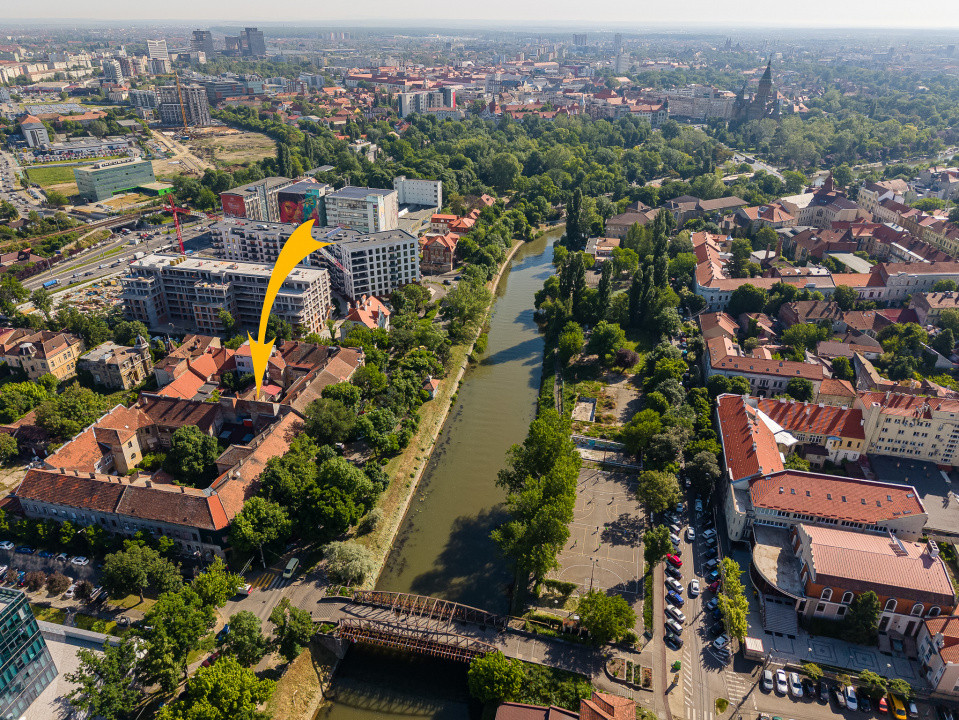 Apartament cochet – pe malul Begai, aproape de centrul orasului!