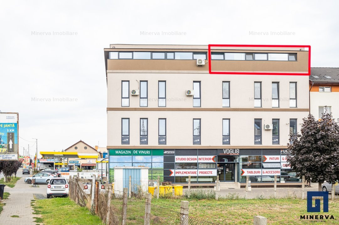 Birou  4 camere, et 3, lângă Kaufland Dumbrăvița, cu parcare, COMISION 0 