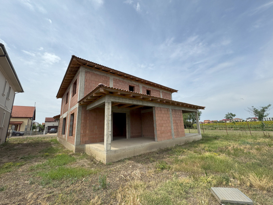Duplex la rosu ambele unitati, Dumbravita, teren 783 mp, comision 0