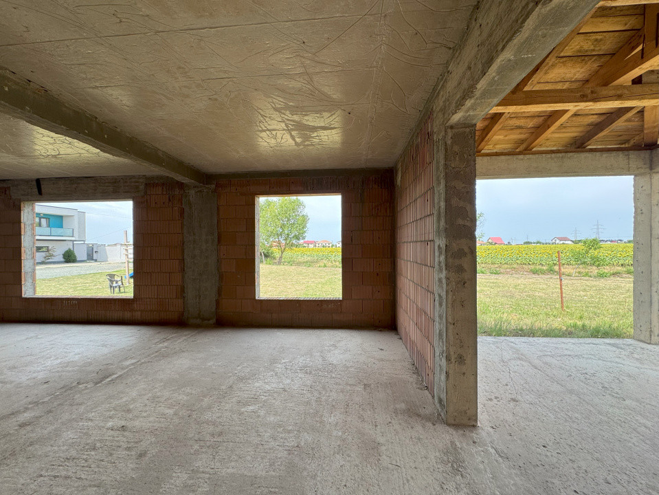 Duplex la rosu ambele unitati, Dumbravita, teren 783 mp, comision 0