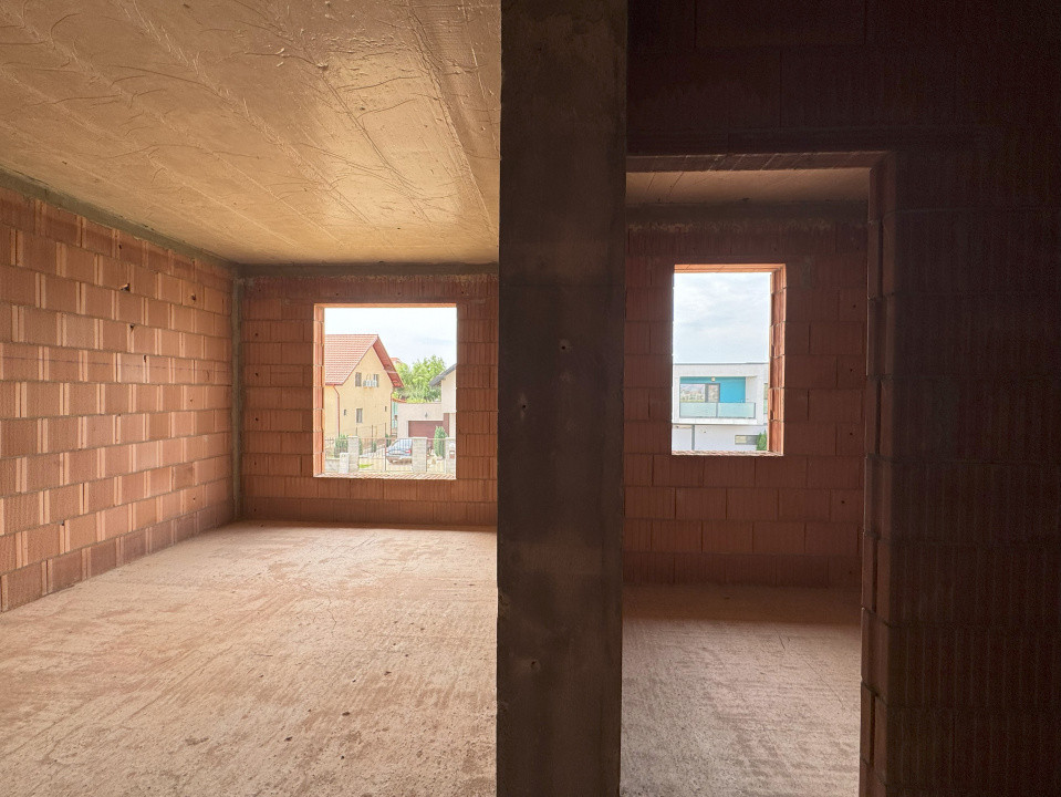 Duplex la rosu ambele unitati, Dumbravita, teren 783 mp, comision 0