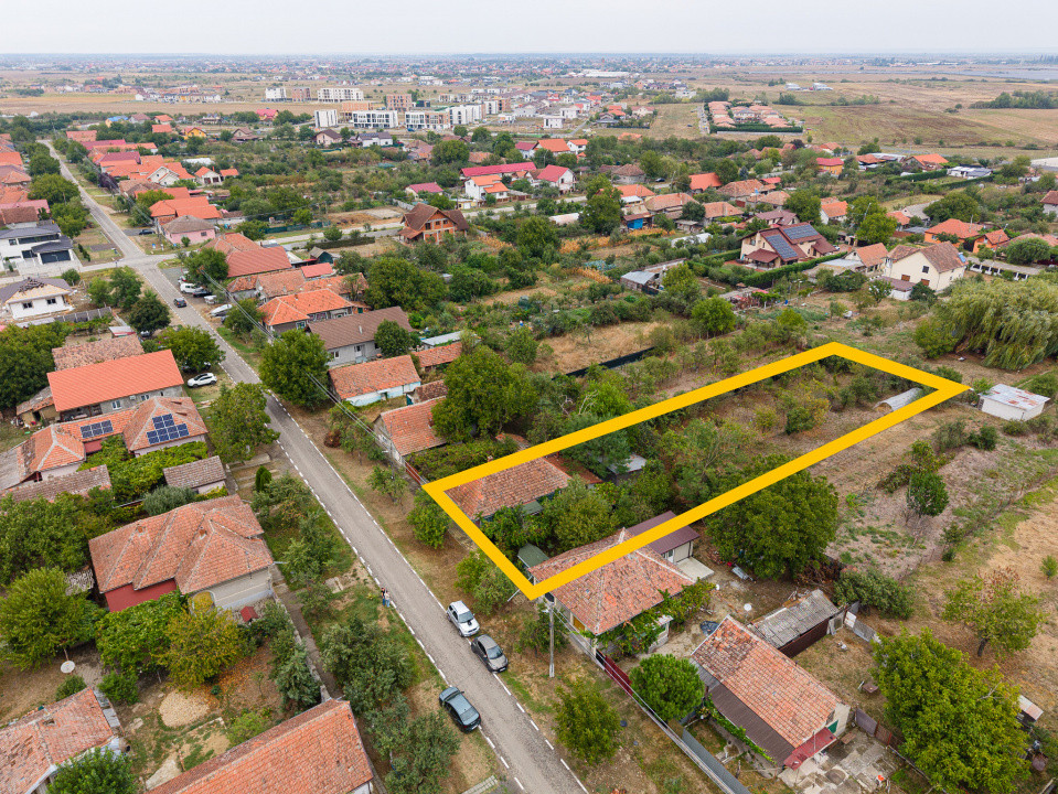 Teren 1.439 mp cu casa batraneasca – Urseni, Vatra Veche