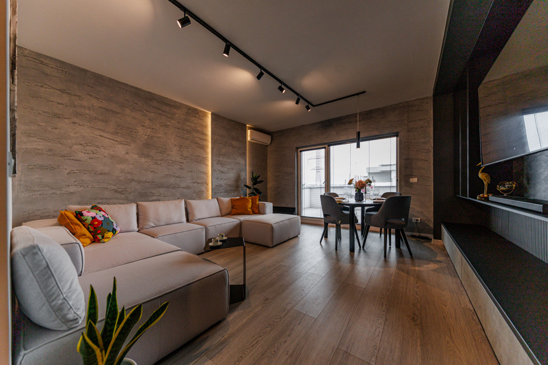 Apartament 2 camere lux, complet utilat, amenajat cu designer, Mehala-Timisoara