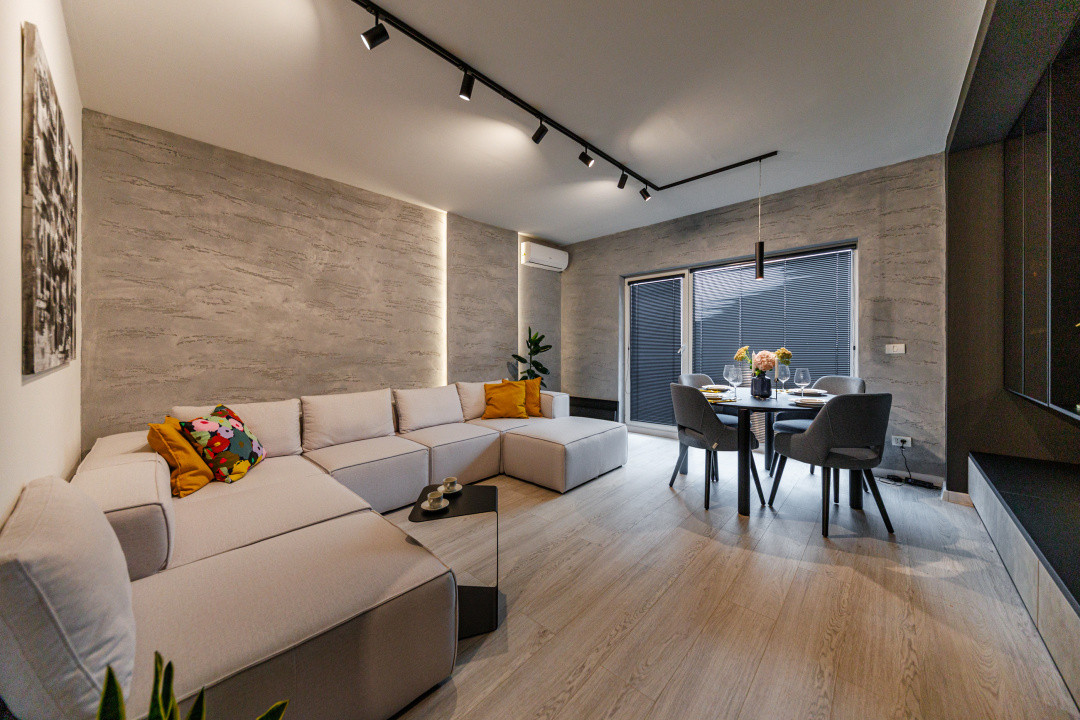 Apartament 2 camere lux, complet utilat, amenajat cu designer, Mehala-Timisoara