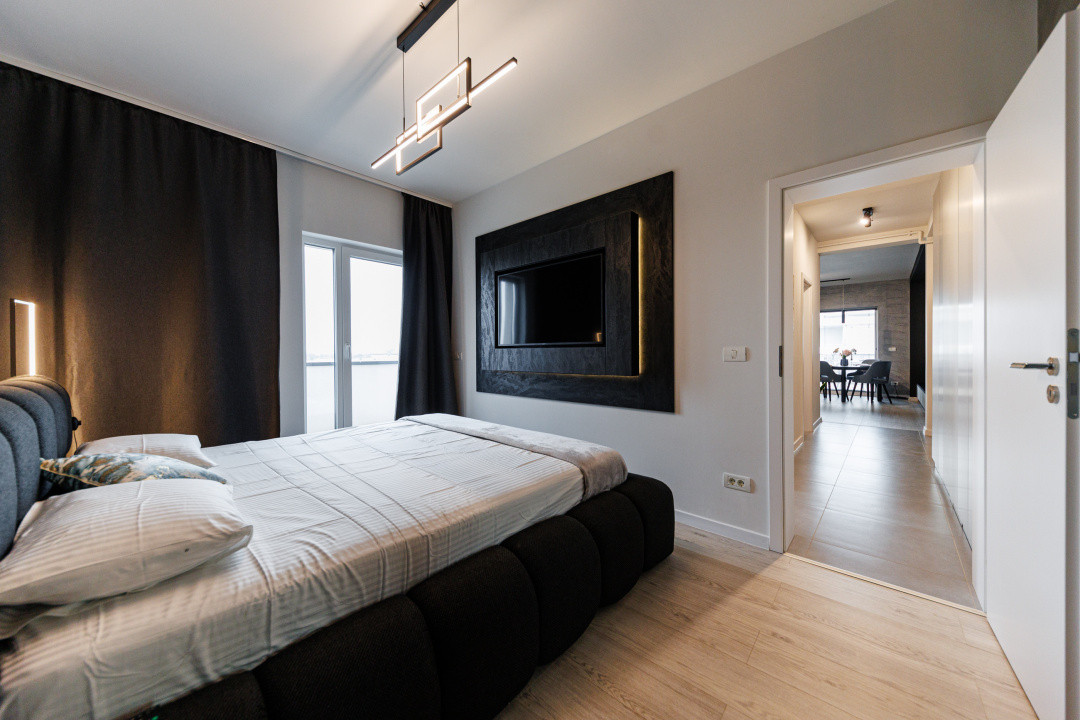 Apartament 2 camere lux, complet utilat, amenajat cu designer, Mehala-Timisoara