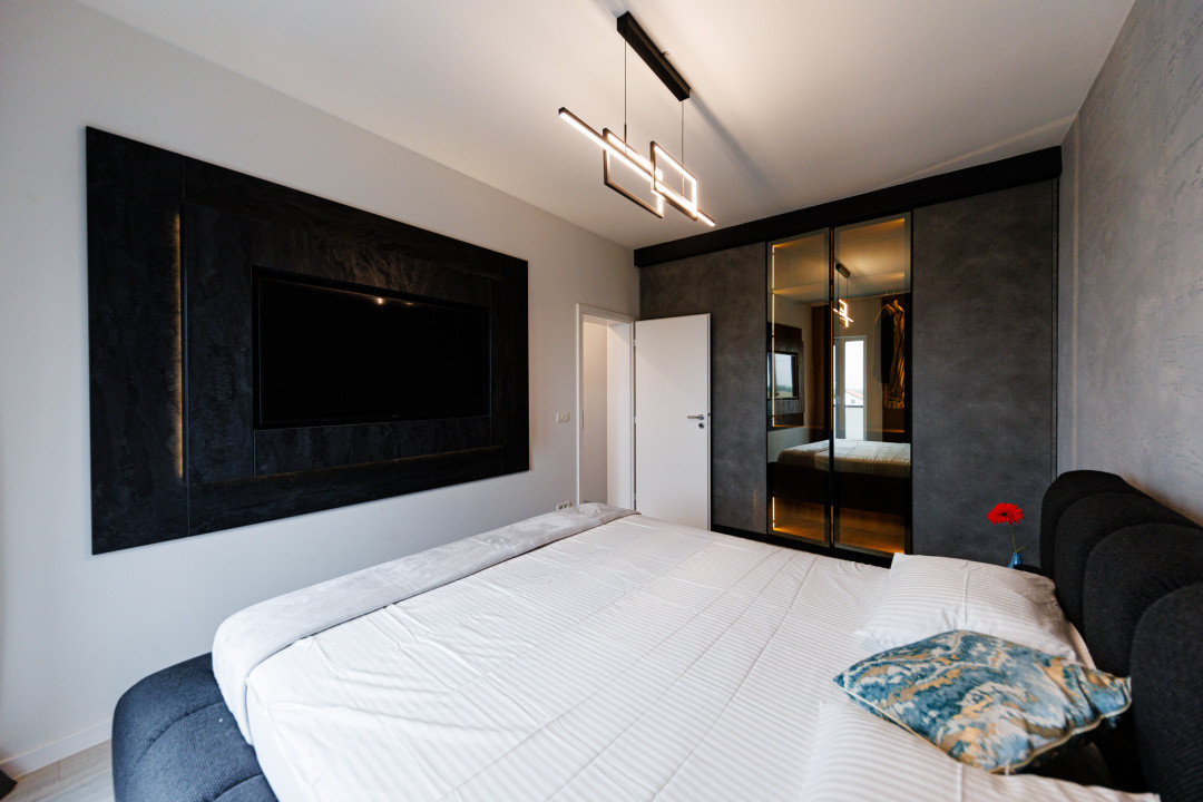 Apartament 2 camere lux, complet utilat, amenajat cu designer, Mehala-Timisoara