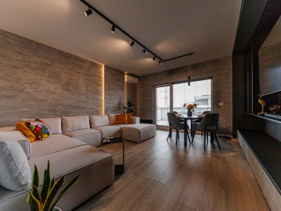 Apartament 2 camere lux, complet utilat, amenajat cu designer, Mehala-Timisoara
