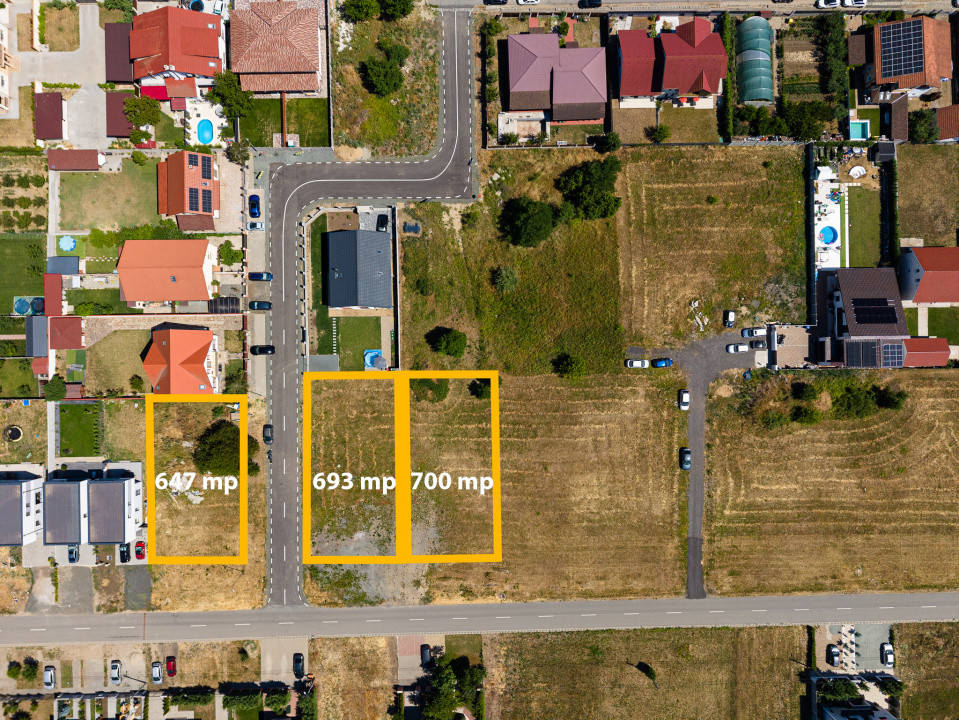 Teren pe persoana juridica 647 mp  Dumbravita, str. Bucuresti
