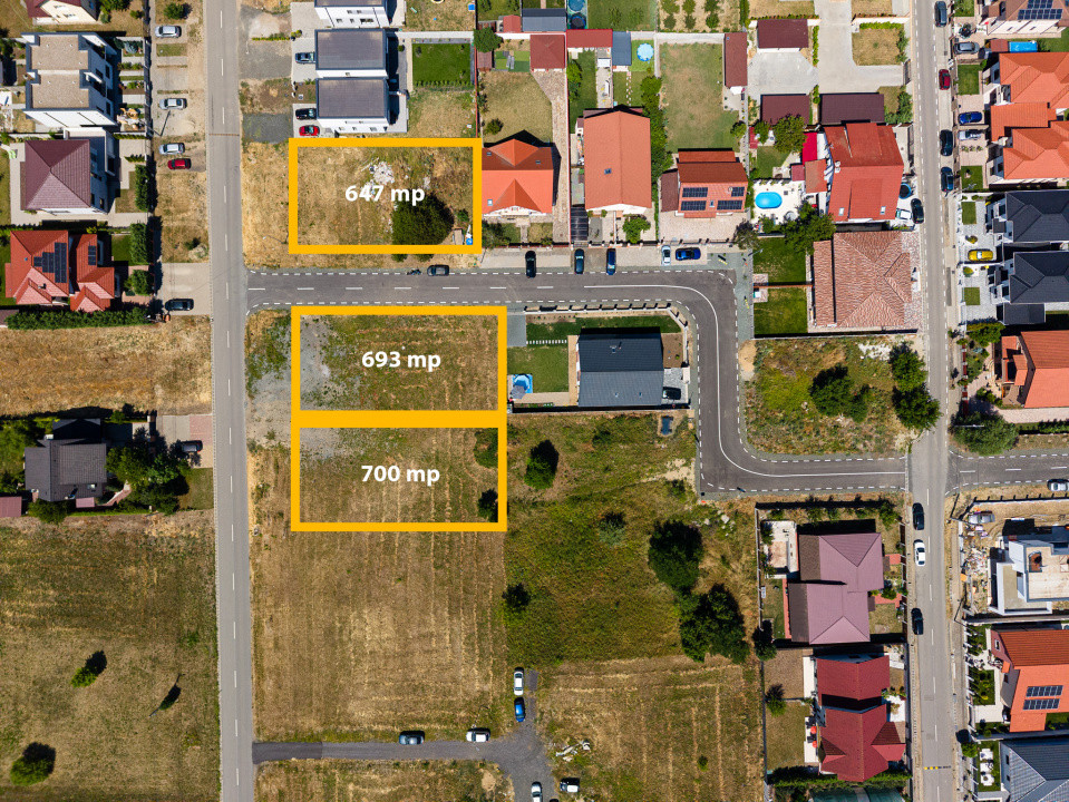 Teren pe persoana juridica 647 mp  Dumbravita, str. Bucuresti