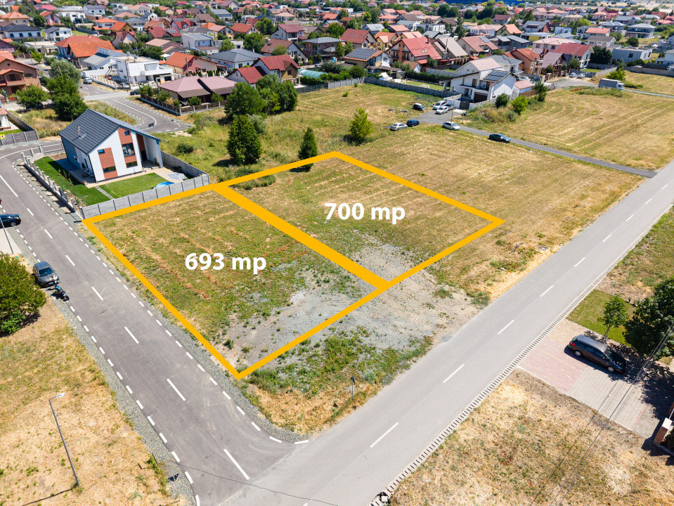 Teren pe persoana juridica 647 mp  Dumbravita, str. Bucuresti