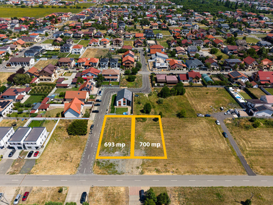 Teren 700 mp  Dumbravita, str. Bucuresti, Persoana juridica