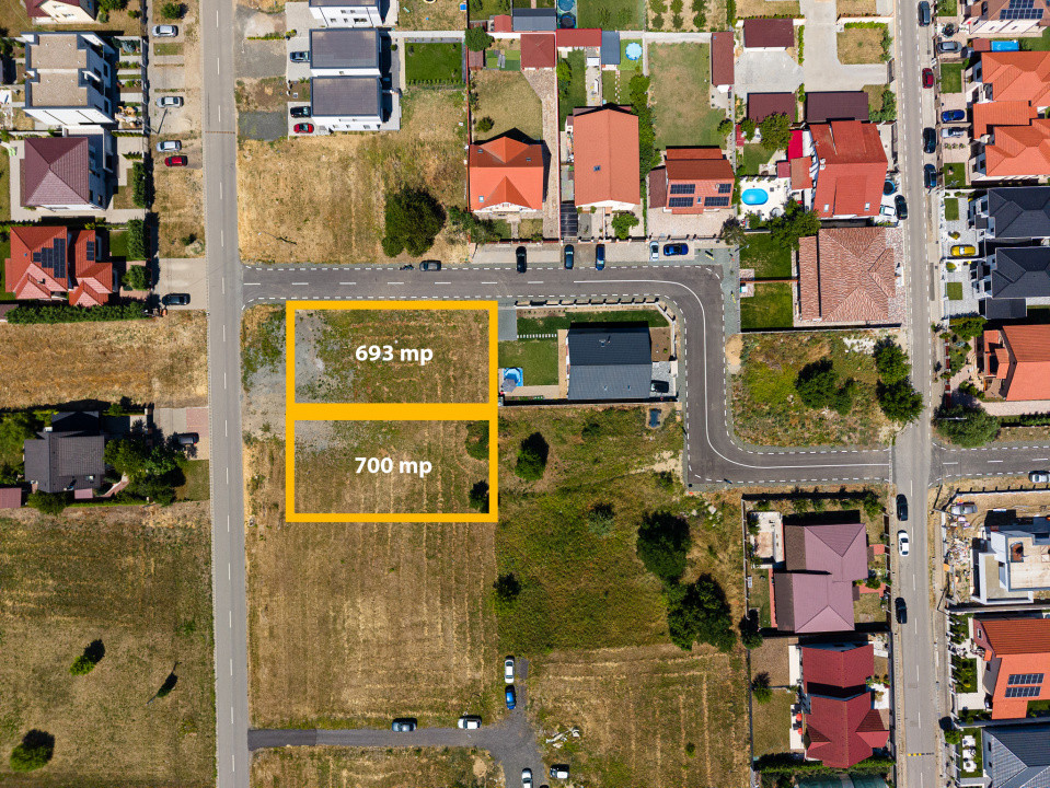 Teren 700 mp  Dumbravita, str. Bucuresti, Persoana juridica