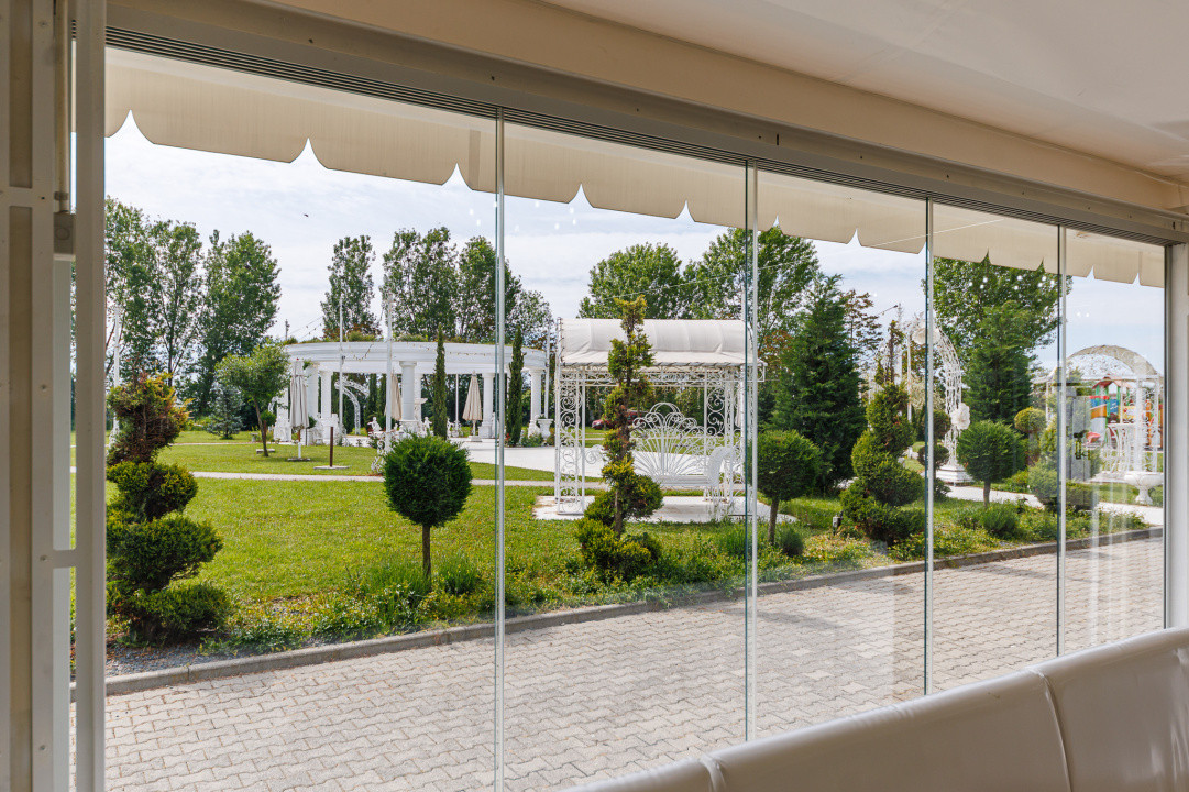 Complex pensiune, sala evenimente, restaurant, terase, gradini - langa Timisoara