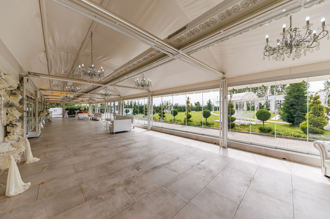 Complex pensiune, sala evenimente, restaurant, terase, gradini - langa Timisoara