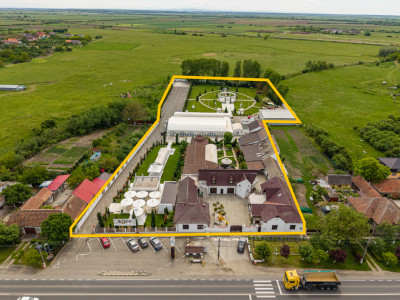 Complex pensiune, sala evenimente, restaurant, terase, gradini - langa Timisoara