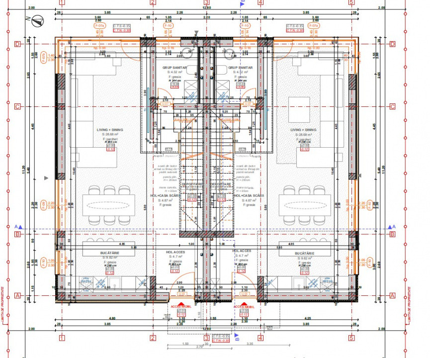 Teren 440 mp, cu autorizatie duplex, strada asfaltata, Mehala, Comision 0