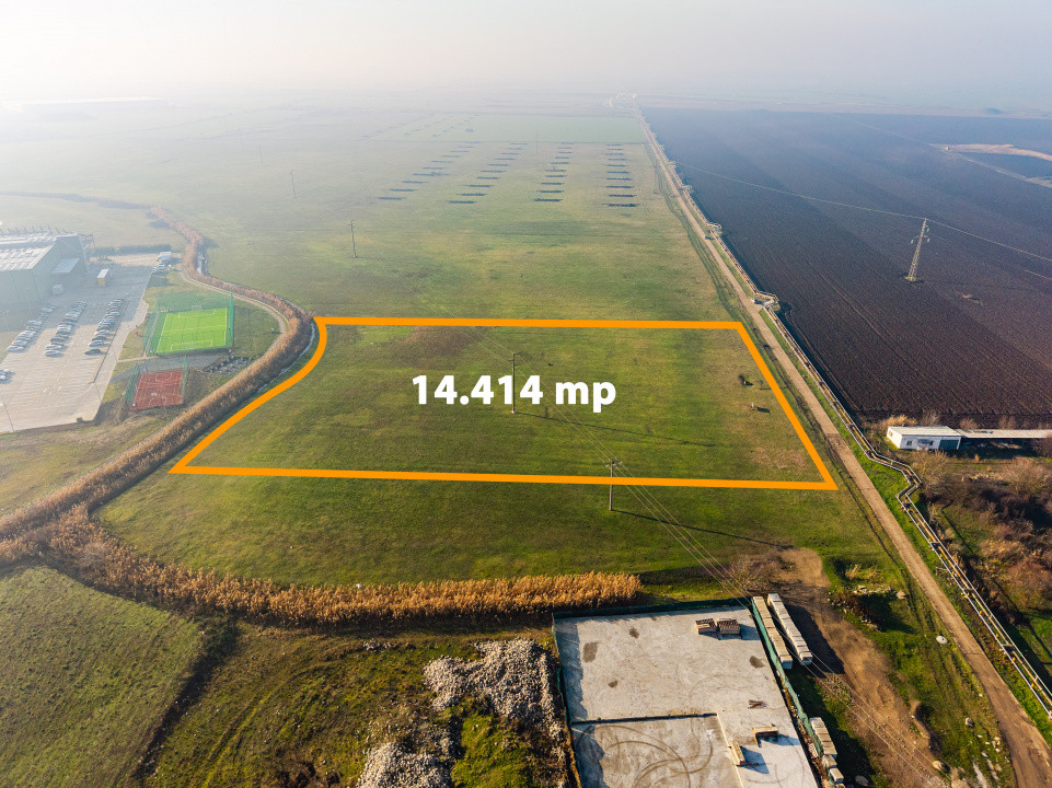 Teren industrial/comercial cu PUZ-14.414 mp–Calea Sagului, Timisoara, Comision 0