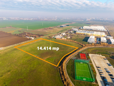 Teren industrial/comercial cu PUZ-14.414 mp–Calea Sagului, Timisoara