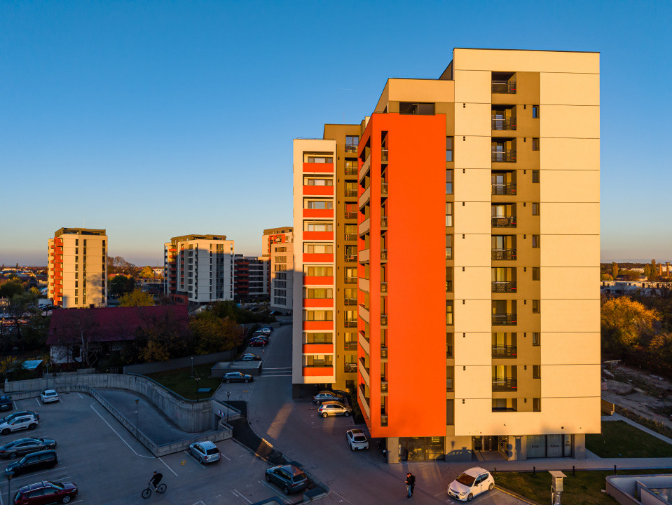 Apartament Iris Armoniei | 2 camere | 55,8 mp utili | Logie 7,3 mp | Parcare  