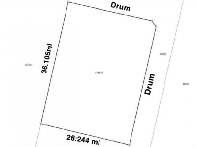 Teren pentru bloc S+P+2E+ER | 950 mp – acces multiplu, zona blocuri