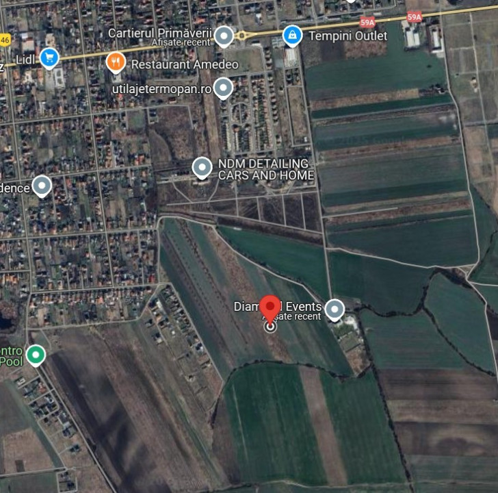 Teren pentru duplex in Sacalaz - 600 mp, in Spatele Cartierului Primaverii