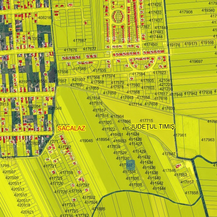 Teren pentru duplex in Sacalaz - 600 mp, in Spatele Cartierului Primaverii