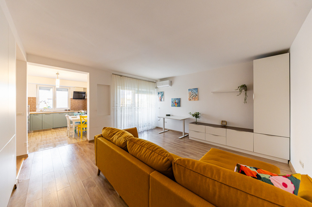 Apartament 3 cam, 76 mp + balcon, etaj 1,  Dumbravița, str. Rodiei,  Comision 0%