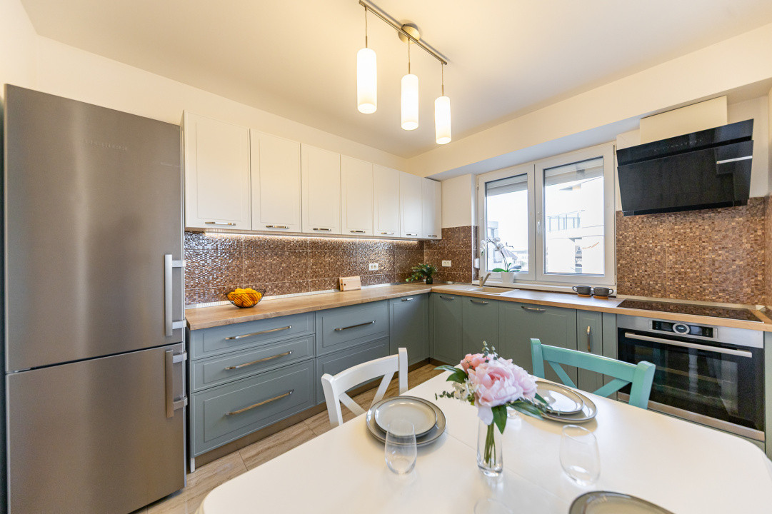 Apartament 3 cam, 76 mp + balcon, etaj 1,  Dumbravița, str. Rodiei,  Comision 0%