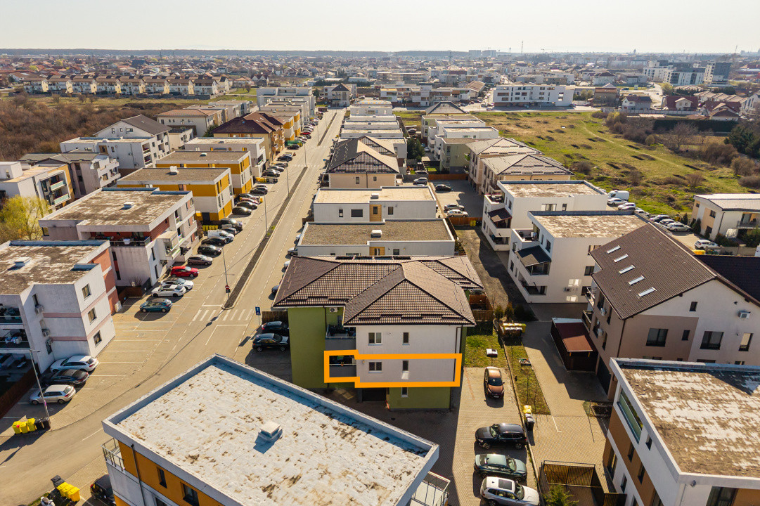 Apartament 3 cam, 76 mp + balcon, etaj 1,  Dumbravița, str. Rodiei,  Comision 0%