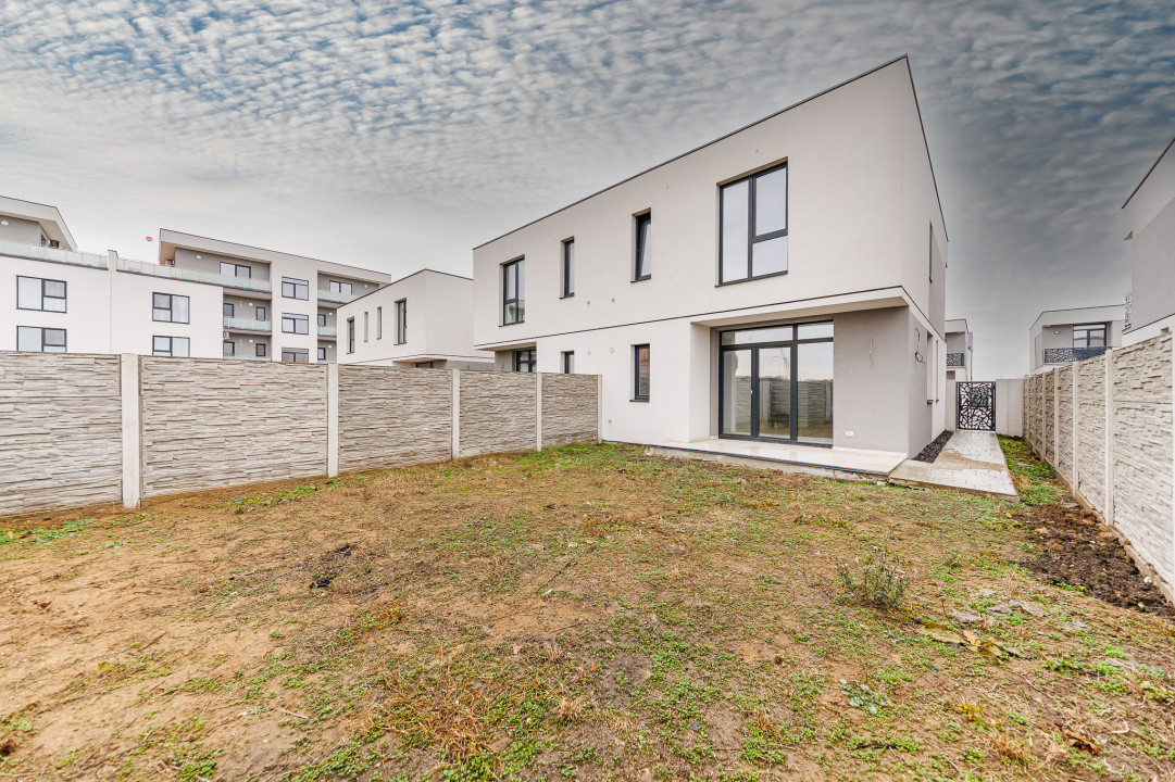 Duplex 5 camere, grădină, 3 băi | RPC Village-Mehala | 10 min. de centru