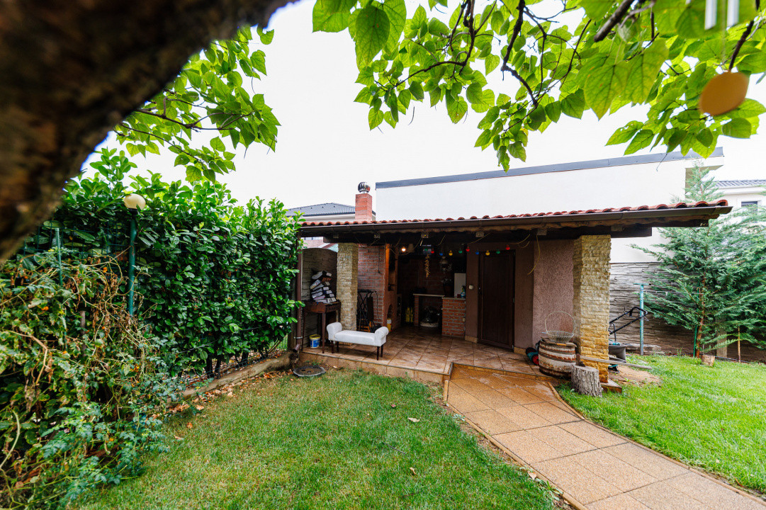 Casă mare 5 camere+casă mică, panouri, curte amenajată – Giroc, Comision 0