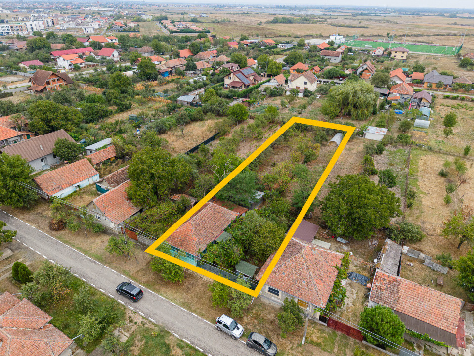 Urseni – Vatra Veche | Teren 1.439 mp + casa locuibila | Comision 0%