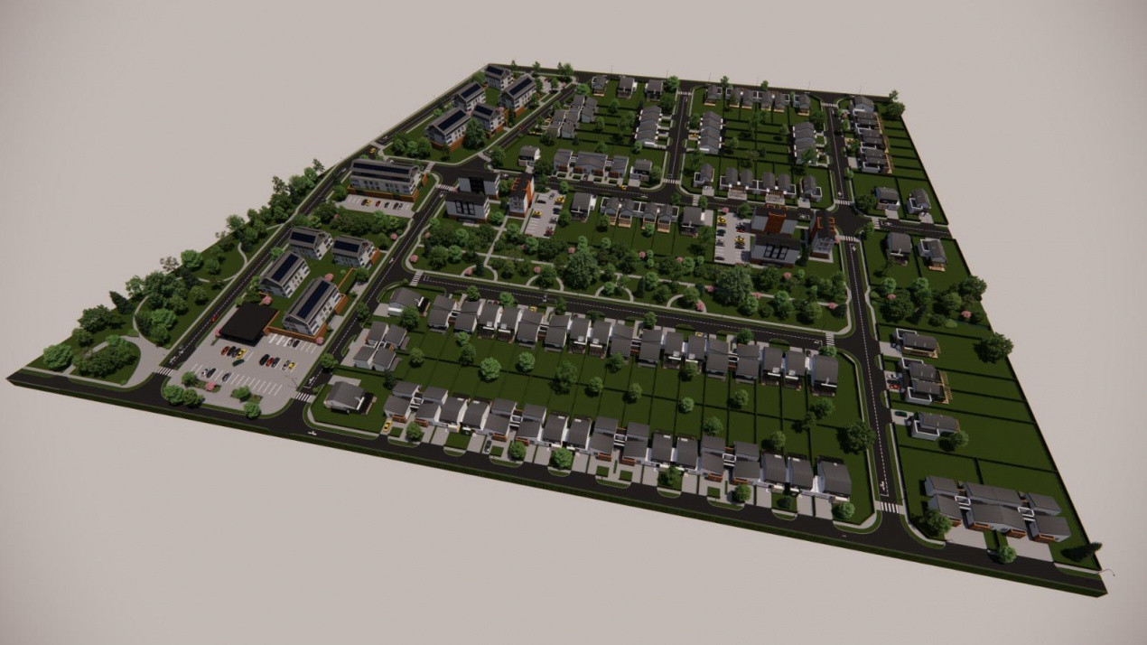 Teren Sacalaz - 806 mp, cu proiect si autorizatie duplex, Comision 0
