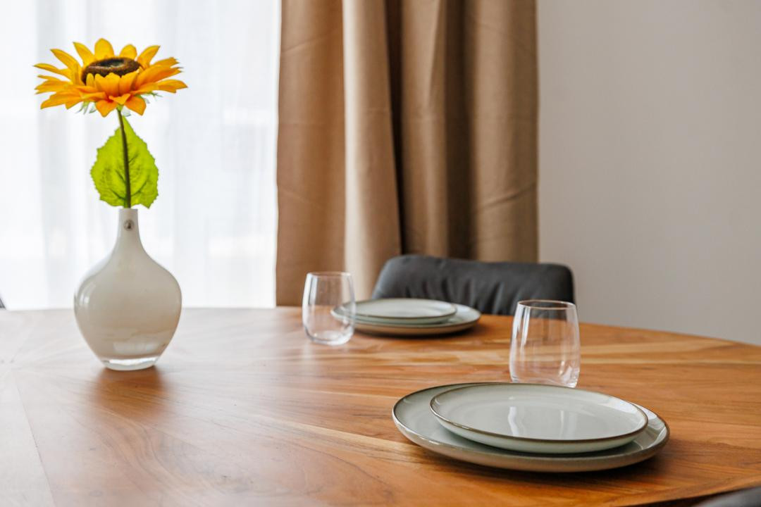 Apartament 2 camere, mobilat si utilat, terasa 12,8 mp | Comision 0