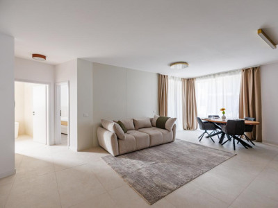 Apartament 2 camere, mobilat si utilat, terasa 12,8 mp | Comision 0