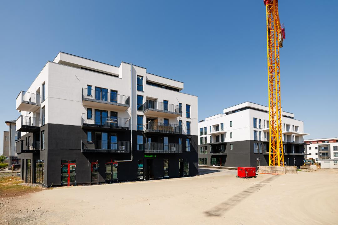 Apartament 2 camere, terasa 10,9 mp, ansamblu nou | Comision 0
