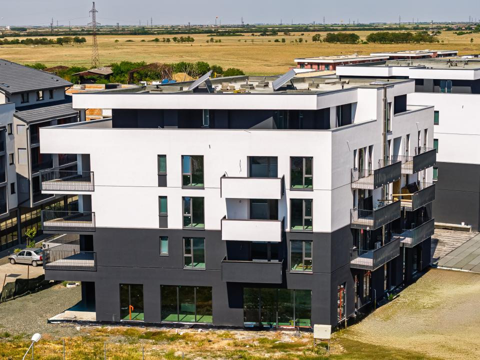 Apartament 2 camere, terasa 10,9 mp, ansamblu nou | Comision 0