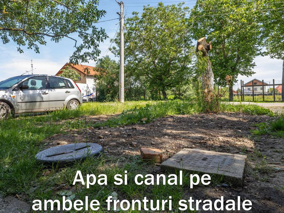 Teren 1.448 mp | Cerneteaz | Strada asfaltata | Utilitati | Comision 0%