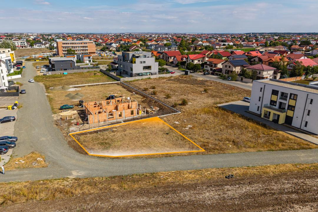 Teren duplex 600 mp, Str Praga colt cu str Cernauti, Dumbravita zona Ikea  