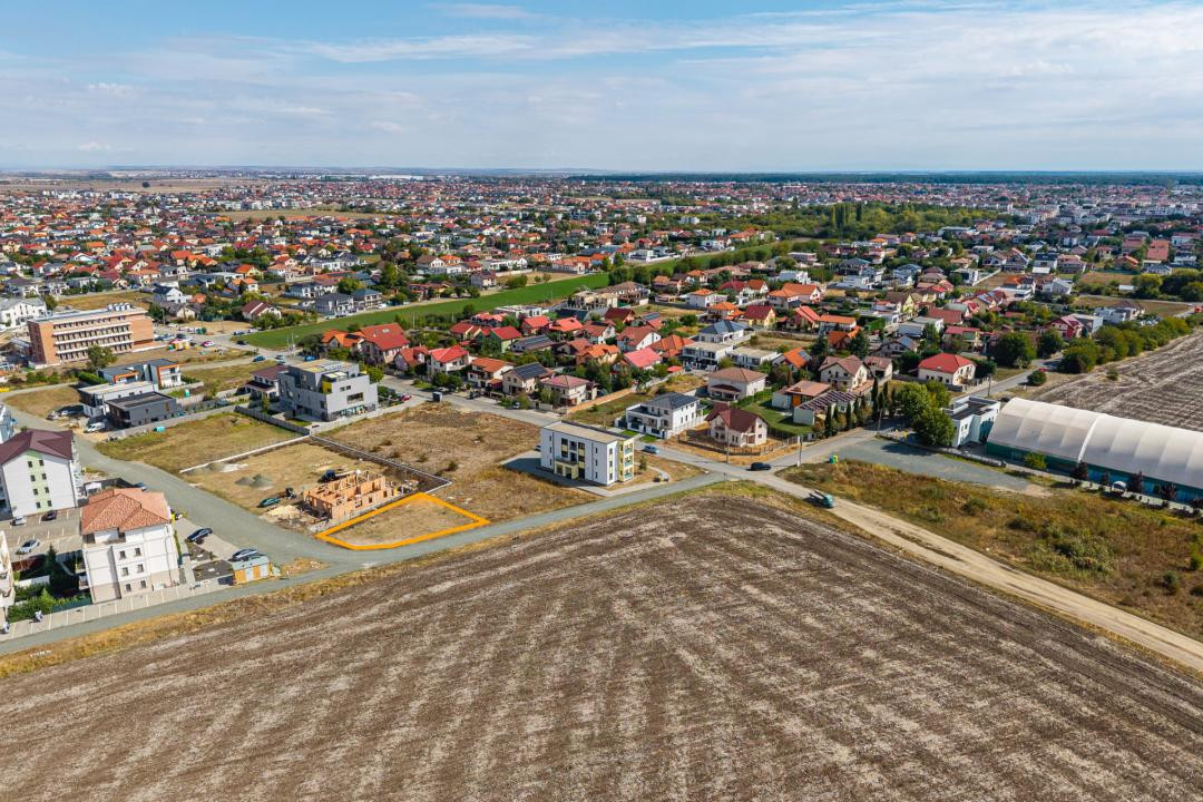 Teren duplex 600 mp, Str Praga colt cu str Cernauti, Dumbravita zona Ikea  