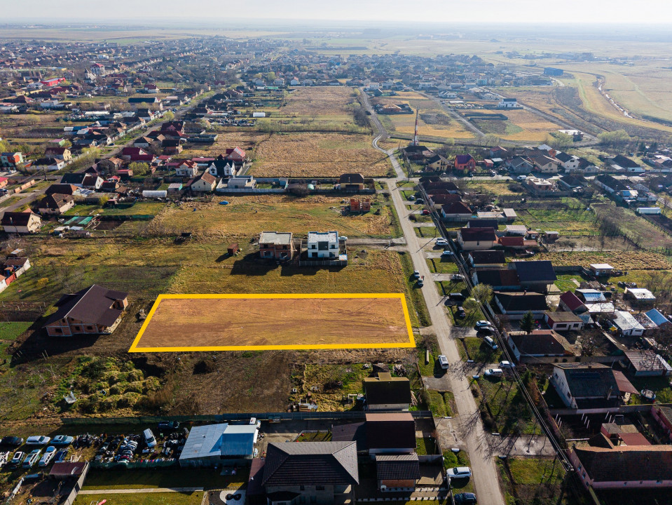 Teren intravilan 2056 mp Sanandrei | Ideal duplexuri sau vile | 0% comision