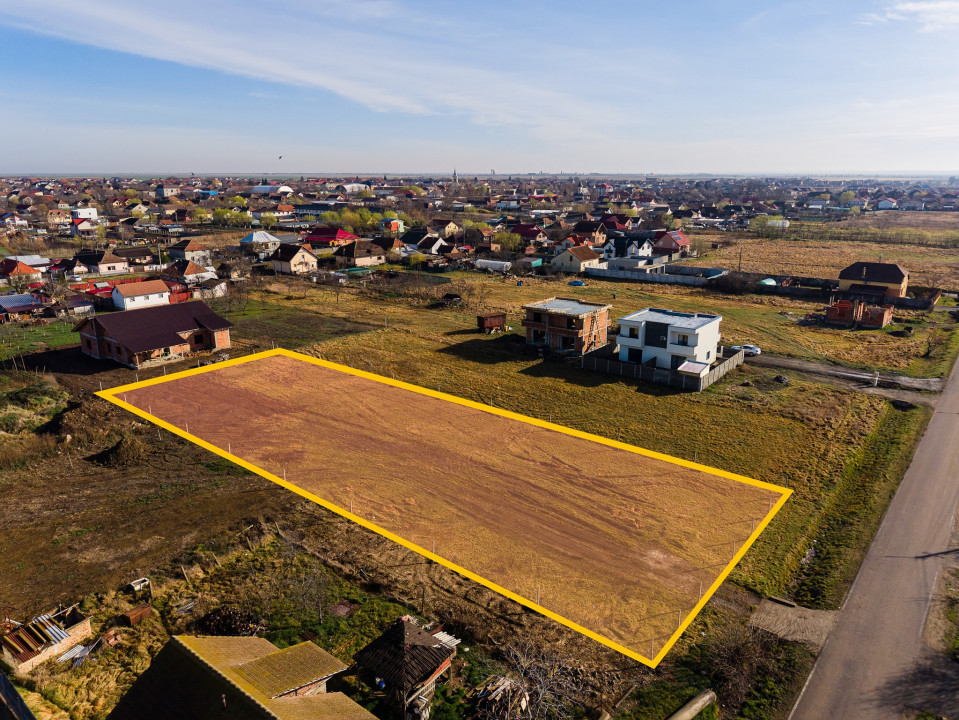 Teren intravilan 2056 mp Sanandrei | Ideal duplexuri sau vile | 0% comision