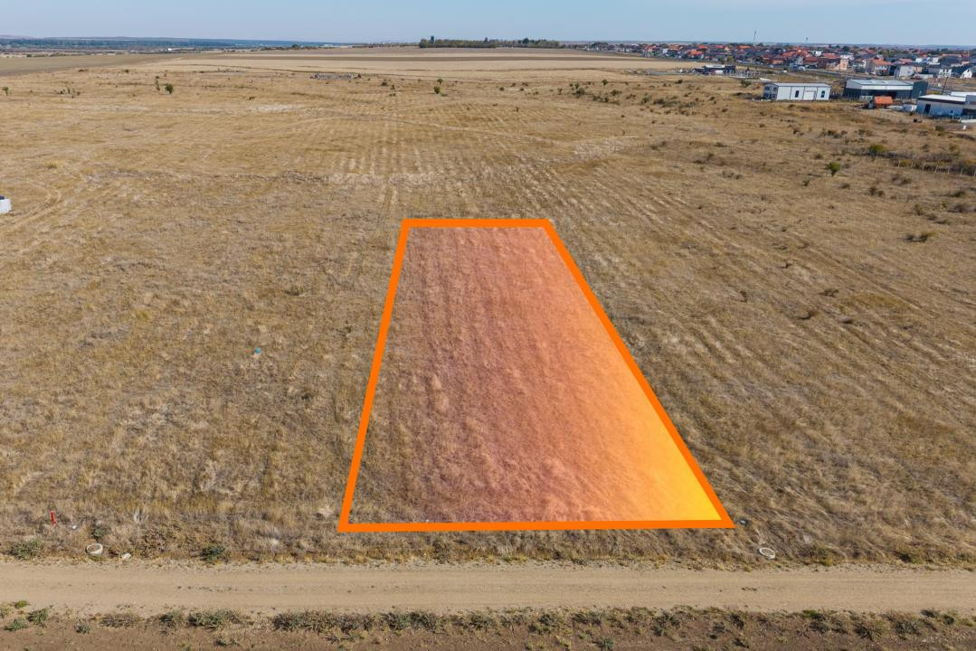 Teren intravilan 834 mp | FS 19,5 m | Giarmata | Comision 0%