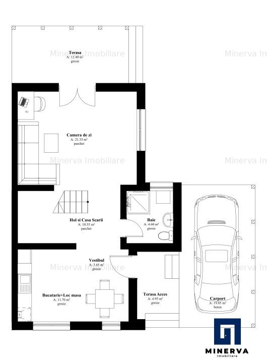 Duplex 3 dormitoare| Mosnita Noua - Serena1 | toate utilitatile |COMISION 0